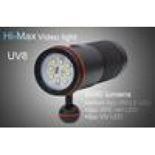 HI-MAX UV8 avec LED lombaire Xp-L2 de 5000 lumen, 8pc, LED rouge 2pc XPE et 2pc UV LED 5000 plomb lumen